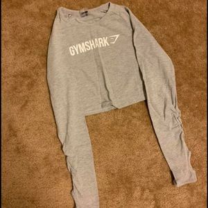 Gymshark long sleeve crop top (S)